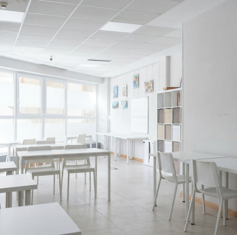Entorno educativo cuidado y cercano